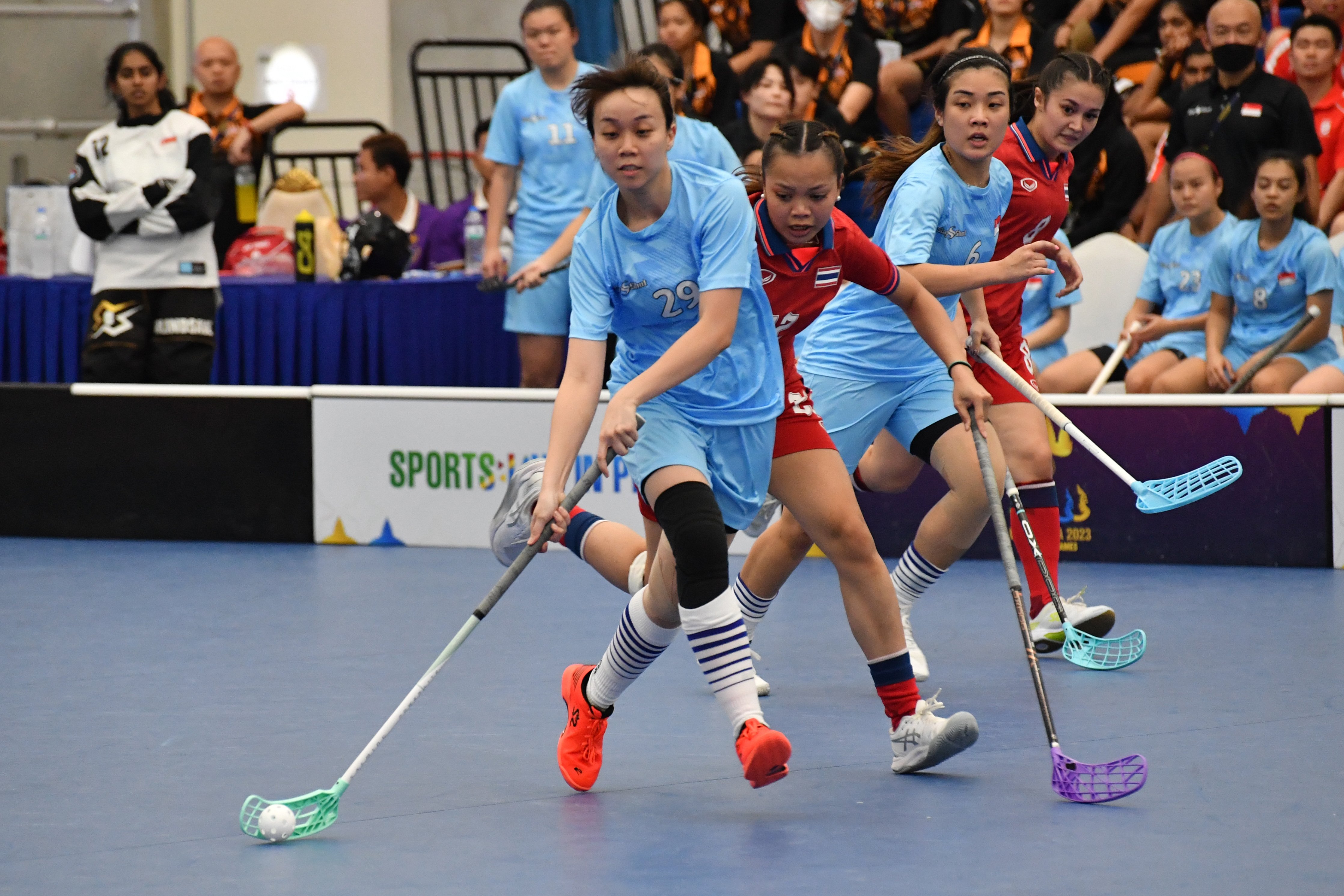 Cambodia 2025 Women’s floorball triumphs for third gold in a row